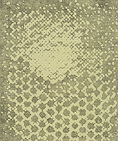 Honeybees make honeycomb of wax – step 21, 2015, acrylique et fusain sur contre-plaqué, 60 x 50 cm.
