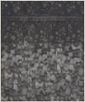 Voir, 2013, collage sur papier journal, 32 x 26 cm.